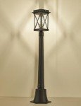 CMRCOZIRA Solar Outdoor Post Light with Dusk Sensor