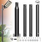 Jadisi 13ft Outdoor Street Light Pole
