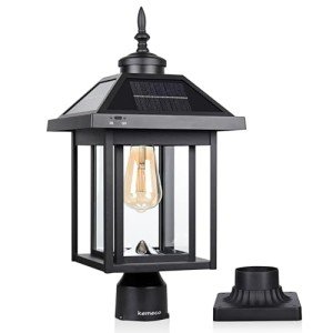 Kemeco Solar Post Light for Outdoor Spaces