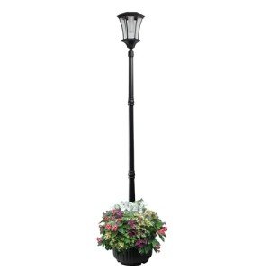 Solar Lamp Post Light - 7ft Abigail Design
