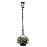 Solar Lamp Post Light - 7ft Abigail Design