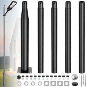 16Ft Tall Outdoor Street Light Lamp Post