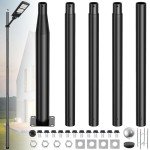 16Ft Tall Outdoor Street Light Lamp Post