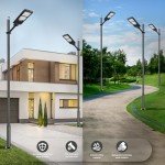 16Ft Tall Outdoor Street Light Lamp Post