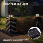 Modern Solar Pillar Light for Outdoor Spaces