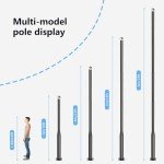 16Ft Tall Outdoor Street Light Lamp Post