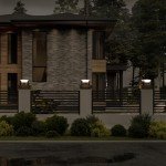 Outdoor Solar Pillar Light - Modern LED Lantern