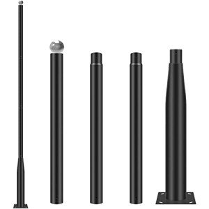 13Ft Outdoor Solar Street Light Pole Post