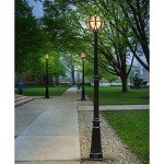 MIMMIC Outdoor Waterproof Globe Column Light