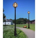 MIMMIC Outdoor Waterproof Globe Column Light