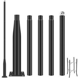 Solar Street Light Pole for Outdoor Spaces - 16FT