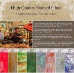 Bieye Rose Flower Tiffany Style Floor Lamp 70