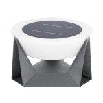 Outdoor Solar Post Light with Modern LED Design