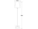 Lucca Large Standing Patio Light - 1.3m