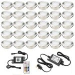RGBW LED Decking Lights with WiFi Controller - 30 Packs