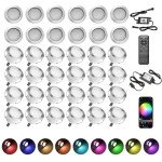 Smart RGBW Waterproof Decking Lights with Remote