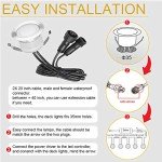 Smart RGBW Waterproof Decking Lights with Remote