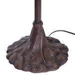 Bieye Golden Laburnum Tiffany Style Floor Lamp