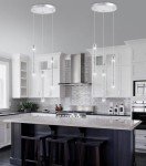 Dolria 3-Light Adjustable Crystal Chandelier Pendant
