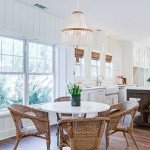 Wood Beaded Farmhouse Chandelier with Tassels