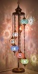 Colorful Turkish Mosaic Floor Lamp - 150cm