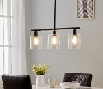 Rustic Industrial 3-Light Chandelier Pendant Lamp