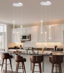 Dolria 3-Light Adjustable Crystal Chandelier Pendant