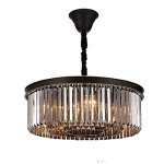Elegant 3-Tier K9 Crystal Chandelier Light Fixture