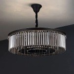 Elegant 3-Tier K9 Crystal Chandelier Light Fixture