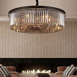 Elegant 3-Tier K9 Crystal Chandelier Light Fixture