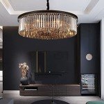 Elegant 3-Tier K9 Crystal Chandelier Light Fixture