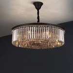 Elegant 3-Tier K9 Crystal Chandelier Light Fixture