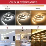 Flexible Waterproof COB Neon Strip Light, 100m