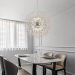 Modern Silver Crystal Chandelier for Any Space