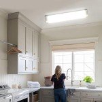 Dimmable 2FT LED Ceiling Light - 2 Pack