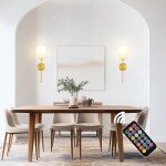 Battery Operated Wall Sconces with Remote Control