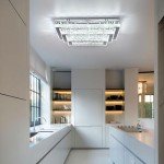 Modern Crystal LED Flush Mount Ceiling Light