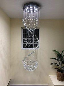 Stunning Crystal Chandelier LED Ceiling Light