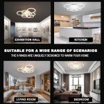 Modern LED Ceiling Light with Remote Control