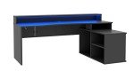 RestRelax Alpha LED Gaming Desk - Large L-Shaped