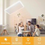 840W Ceiling Infrared Panel Heater with LED Light