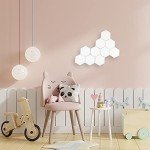 Touch Sensitive Hexagonal LED Lights Set (10)