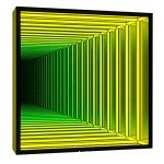 Infinity Mirror Tunnel LED Night Light 50cm