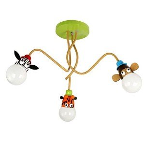 Cartoon Ceiling Lamp for Kids’ Rooms