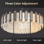 Luxury Round Crystal Chandelier - 60cm Pendant Light