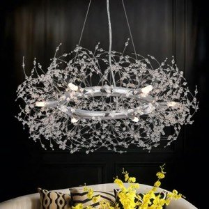 Modern Silver Crystal Chandelier for Any Room