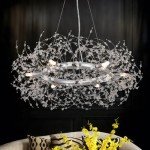 Modern Silver Crystal Chandelier for Any Room