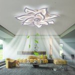 Modern Ceiling Fan with Light and Remote Control
