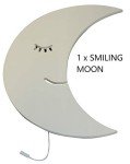 Kids Room Wall Light Set with Star Decals