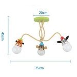 Cartoon Ceiling Lamp for Kids’ Rooms